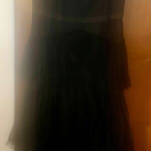 Betsy & Adam Black Maxi Dress